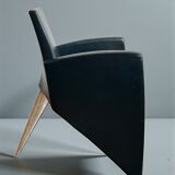 "J" armchairs by Philippe Starck for Aleph, 1989, set of 2