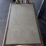 Table basse en rotin ancienne vintage XXeme