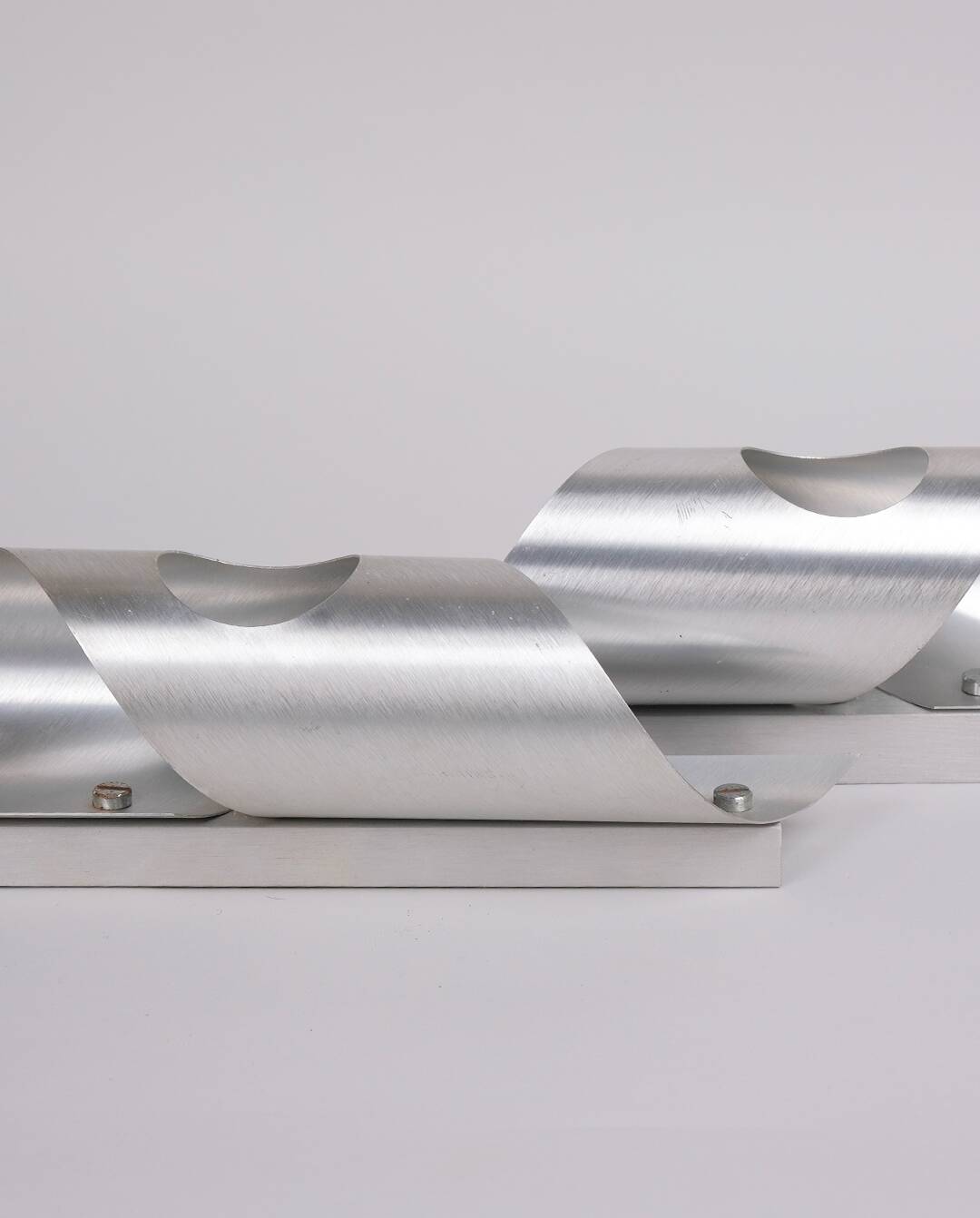 Space age wall lights