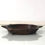 Artisanal wooden dish