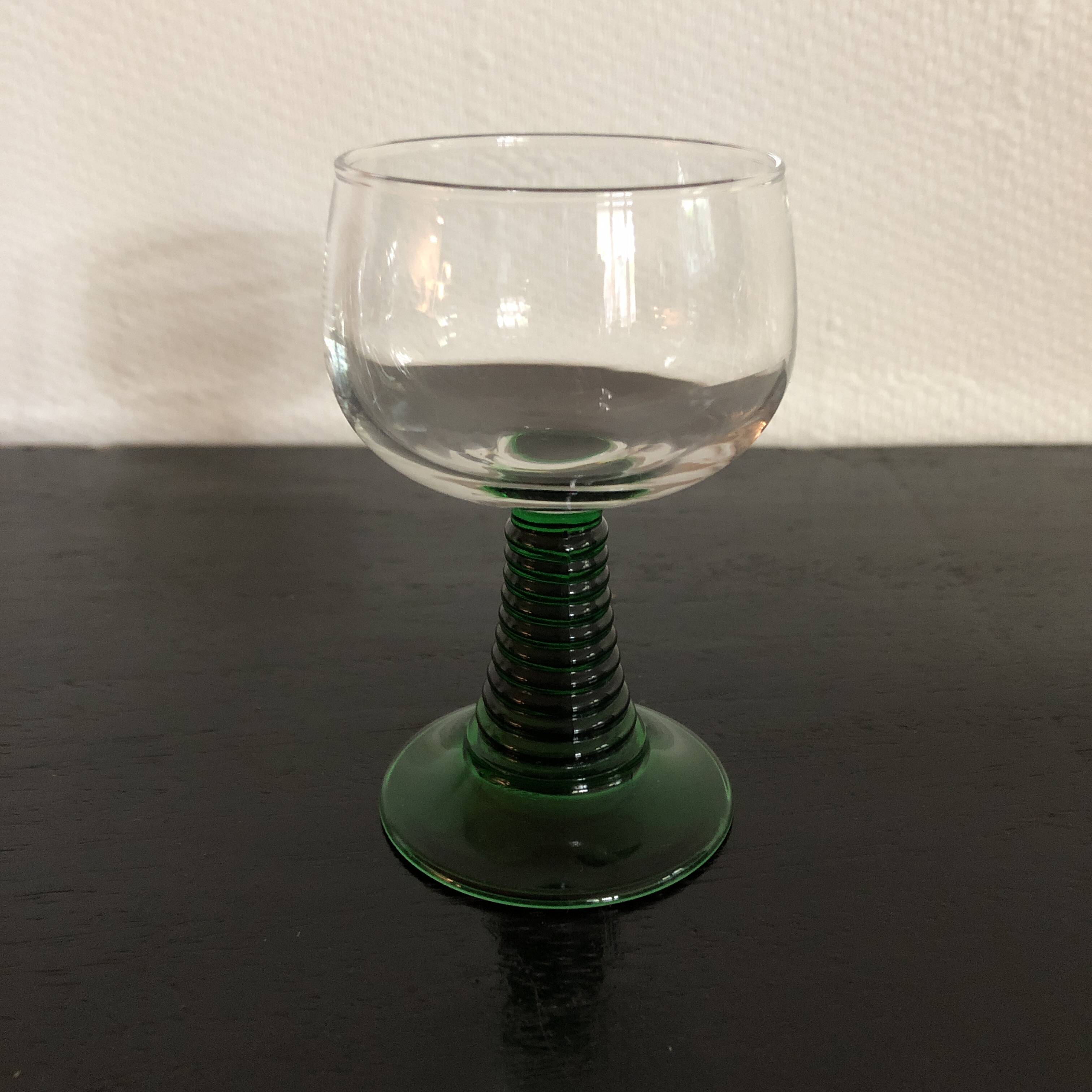6 Alsace glasses