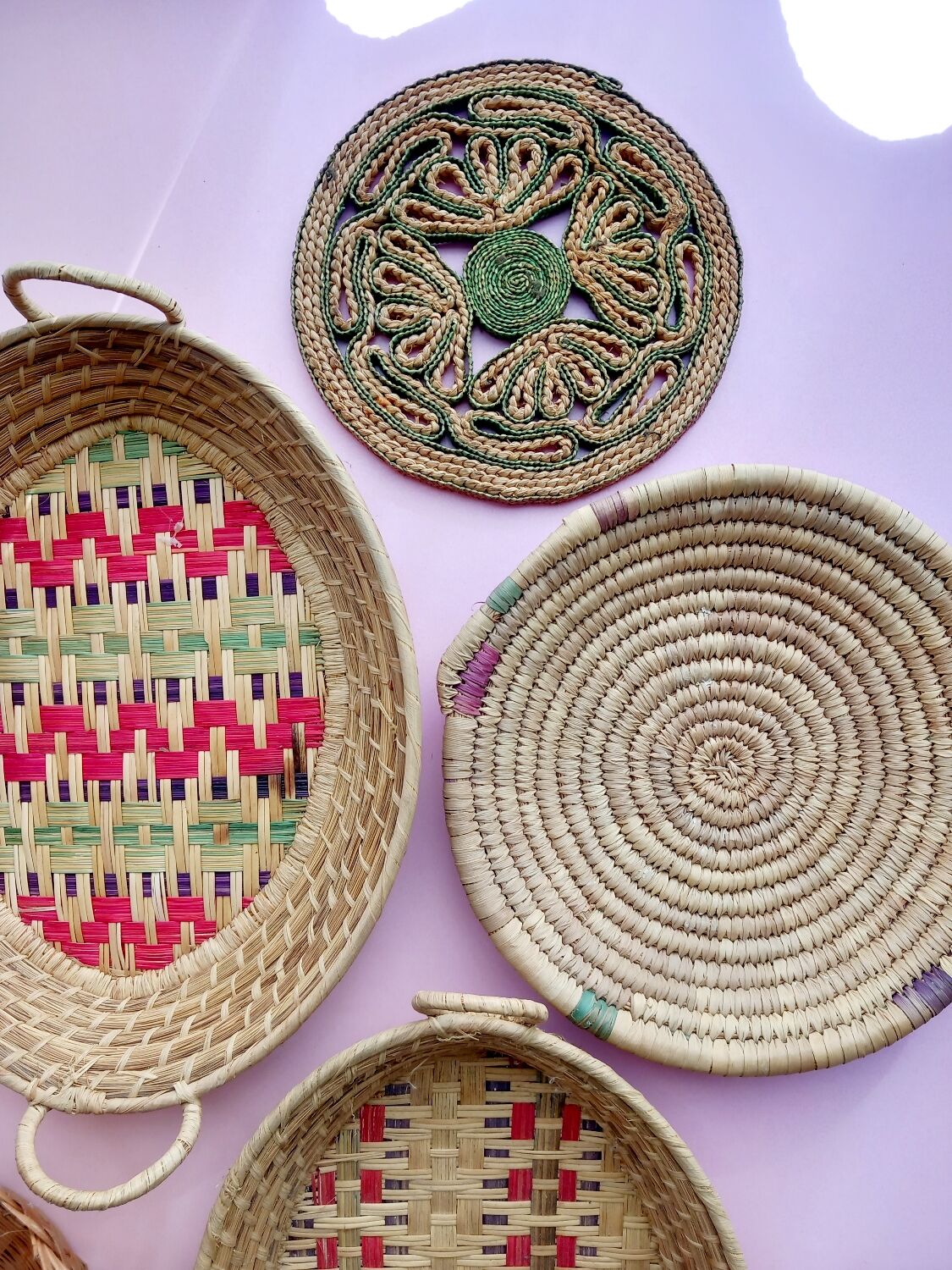 Lot de paniers et panières