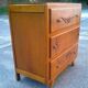 Art Deco dresser gilded oak france 1940