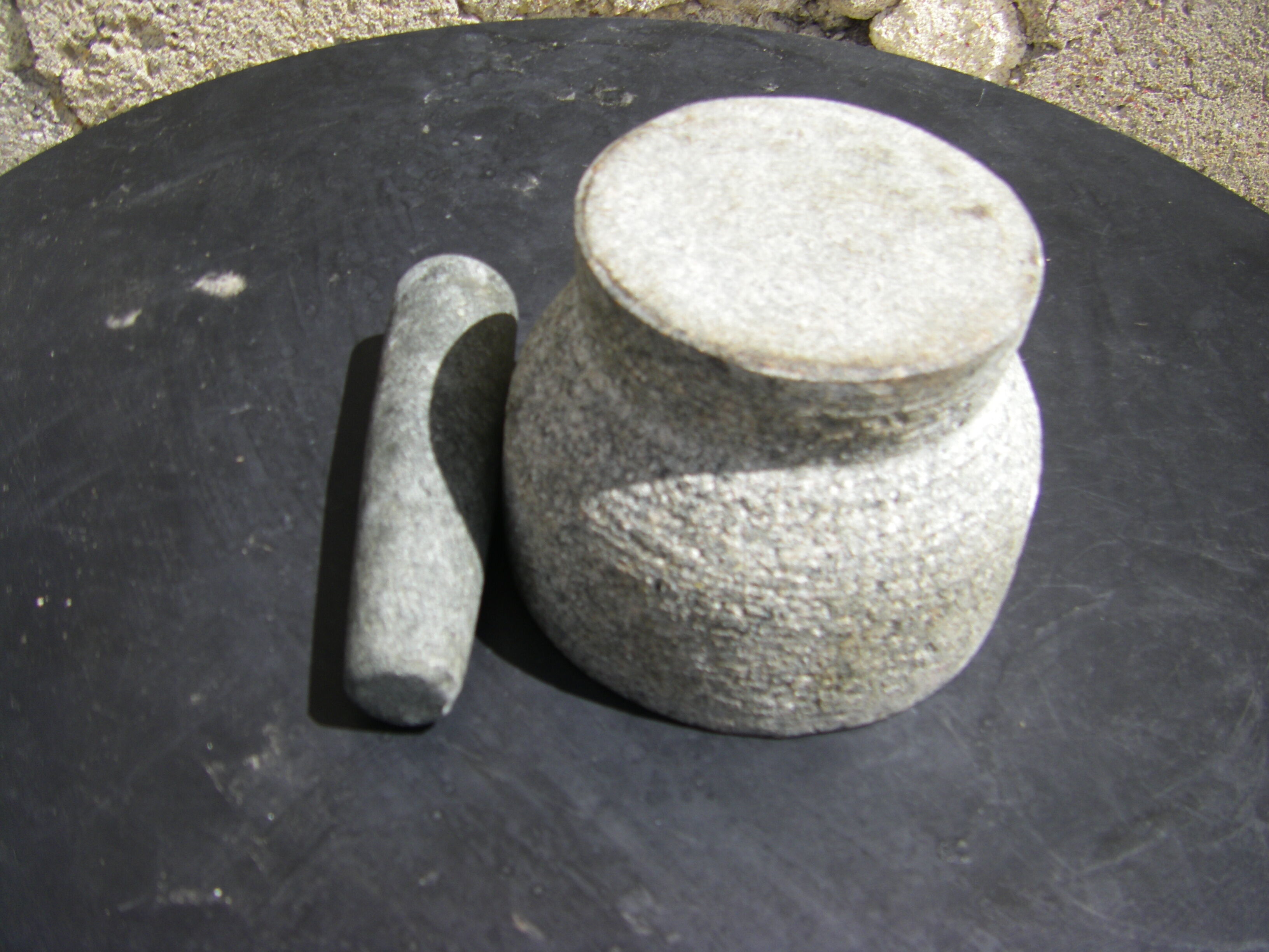 Stone mortar
