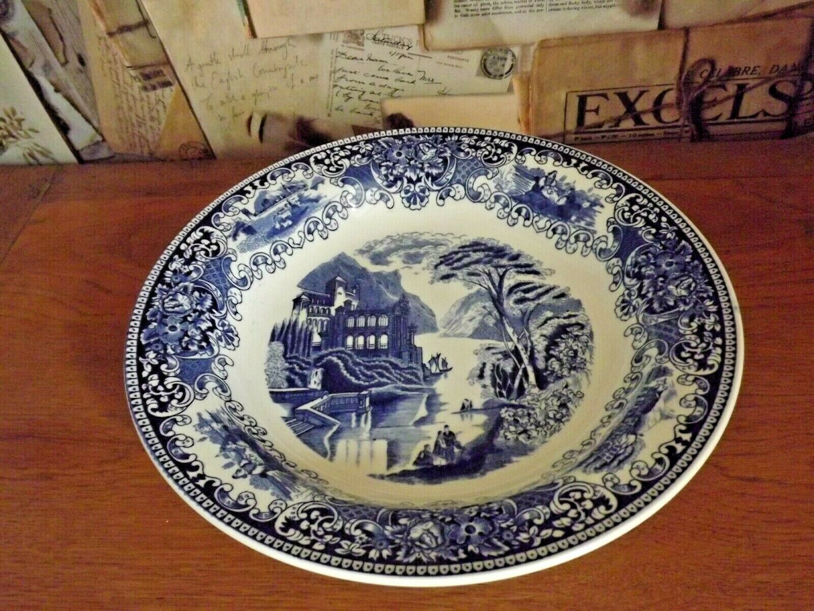 Set of 6 Dinner Plates Dutch Royal Sphinx Maastricht Cambridge Old England 3585