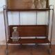 Desserte roulante en formica vintage