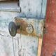 Old shutter door