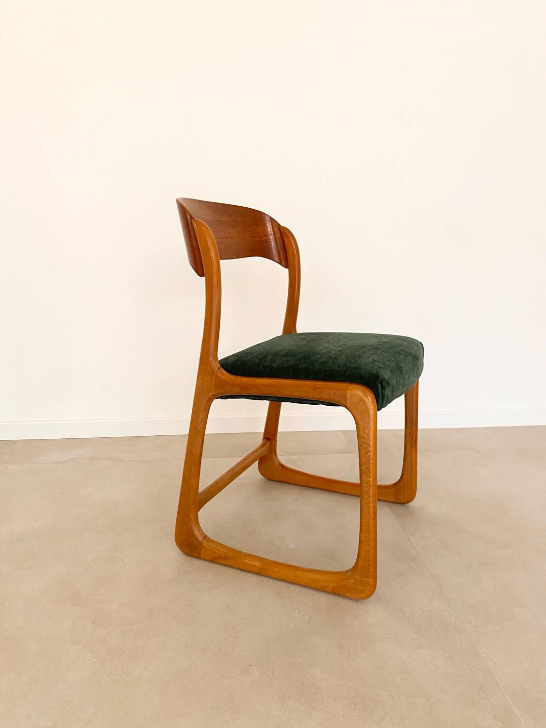 Vintage Baumann sled chair