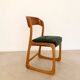 Chaise Baumann traîneau vintage