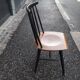 Chaise scandinave fanett par Ilmari Tapiovaara