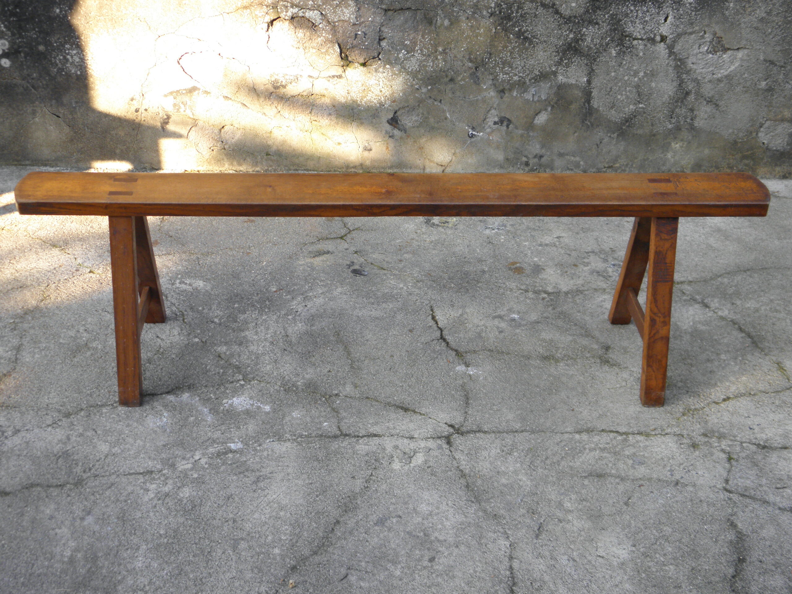 170 cm oak farm bench