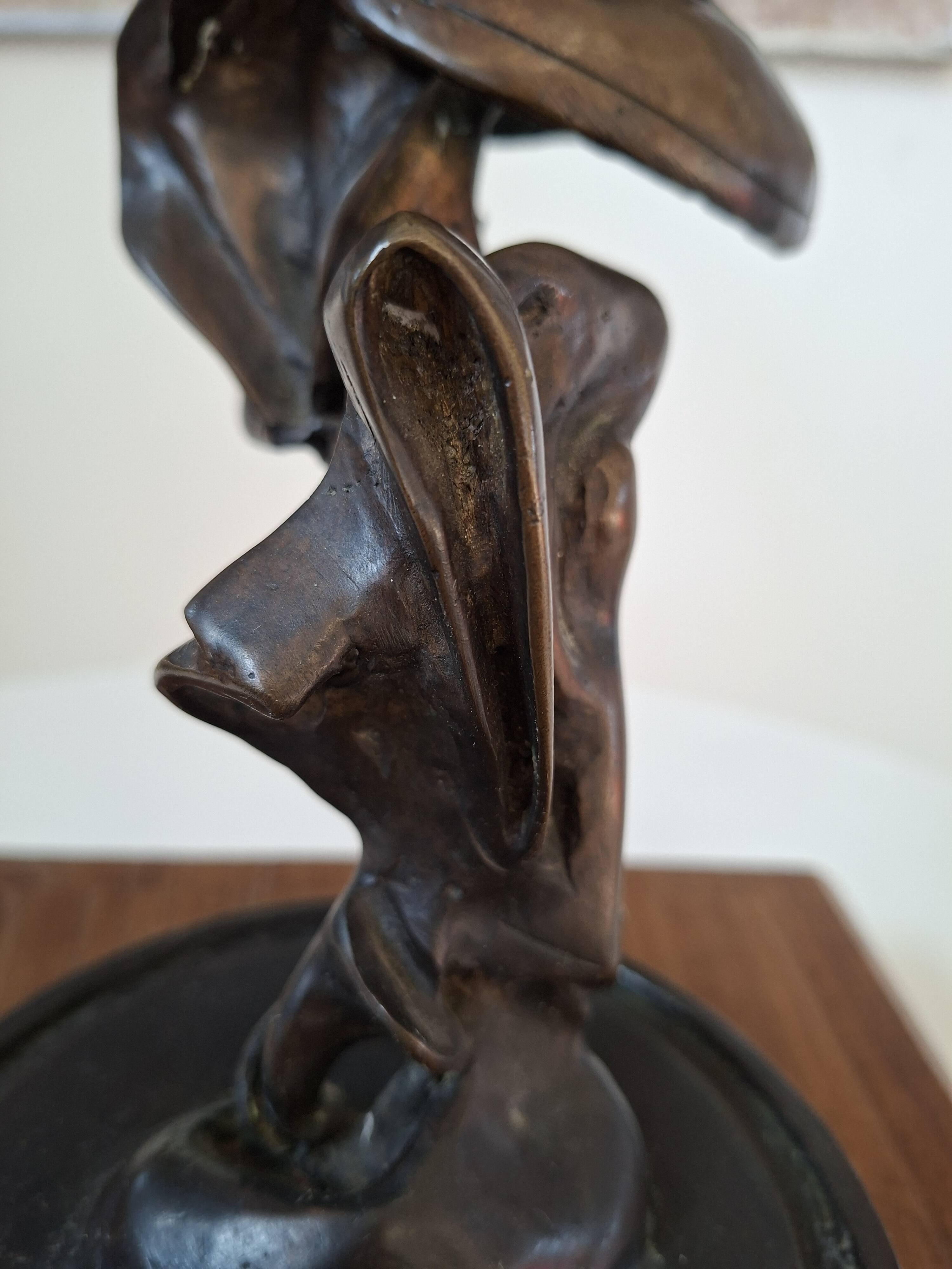 Scultura in Bronzo: "Cavallo in Torsione" - Camillo Catelli