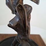 Scultura in Bronzo: "Cavallo in Torsione" - Camillo Catelli