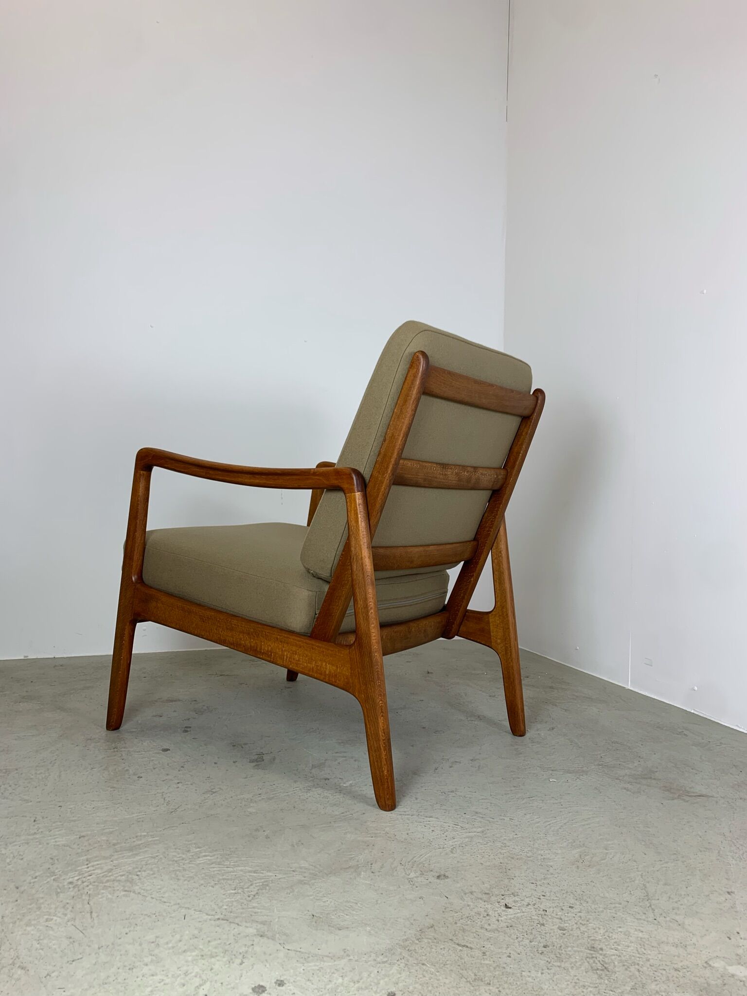 Canapé & chaises d'Ole Wanscher pour France &Søn, Danemark, années 1960