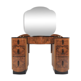 Dressing table with mirror by Jindřich Halabala, 1950s
