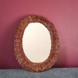 Mini miroir osier