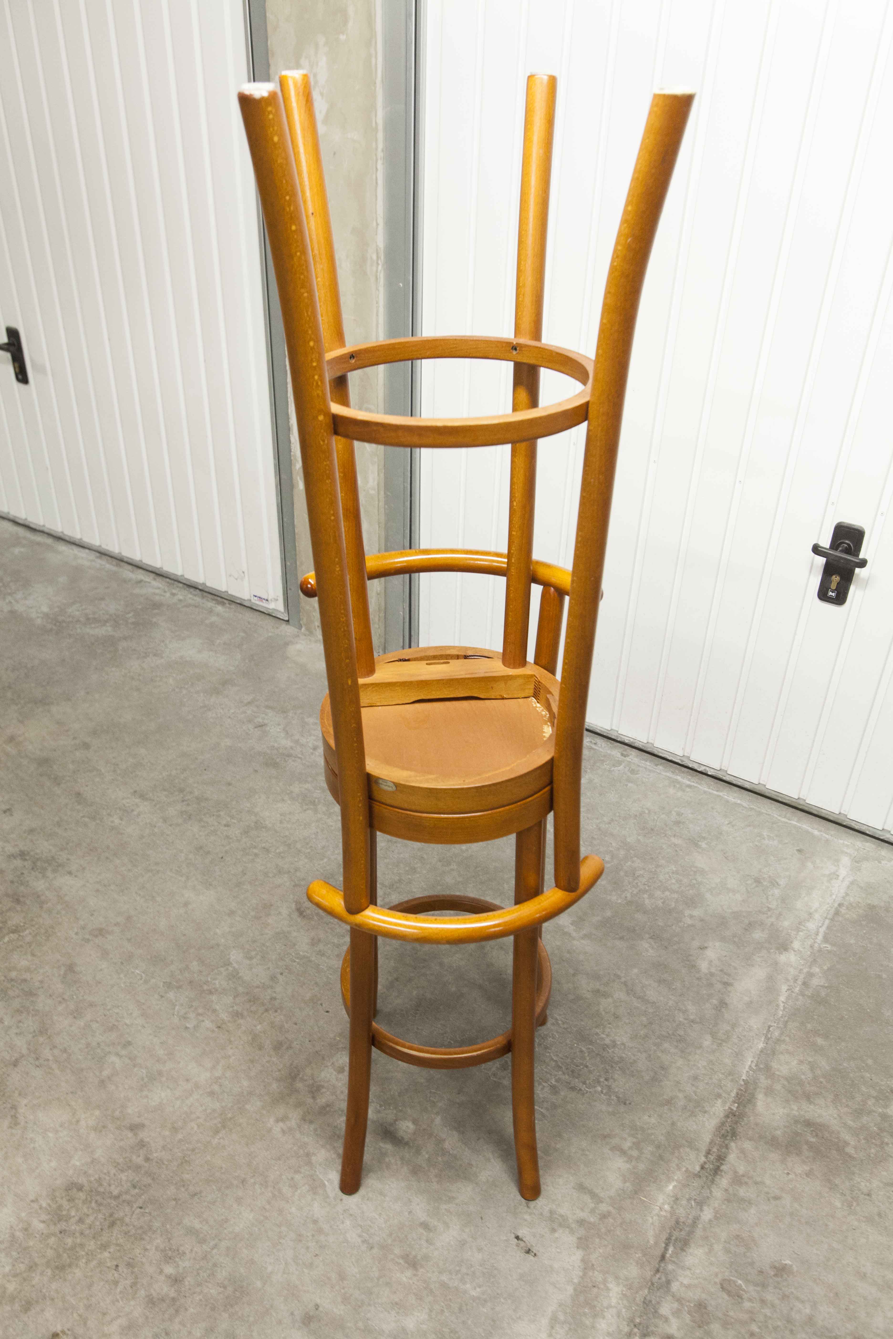 Pair of Baumann Dialog stools, 1997