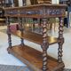 Console desserte en chêne