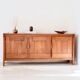 Sideboard in blond elm, Maison Regain