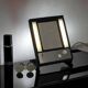 70s mirror with light, Carmen Denmark - MCM vintage
