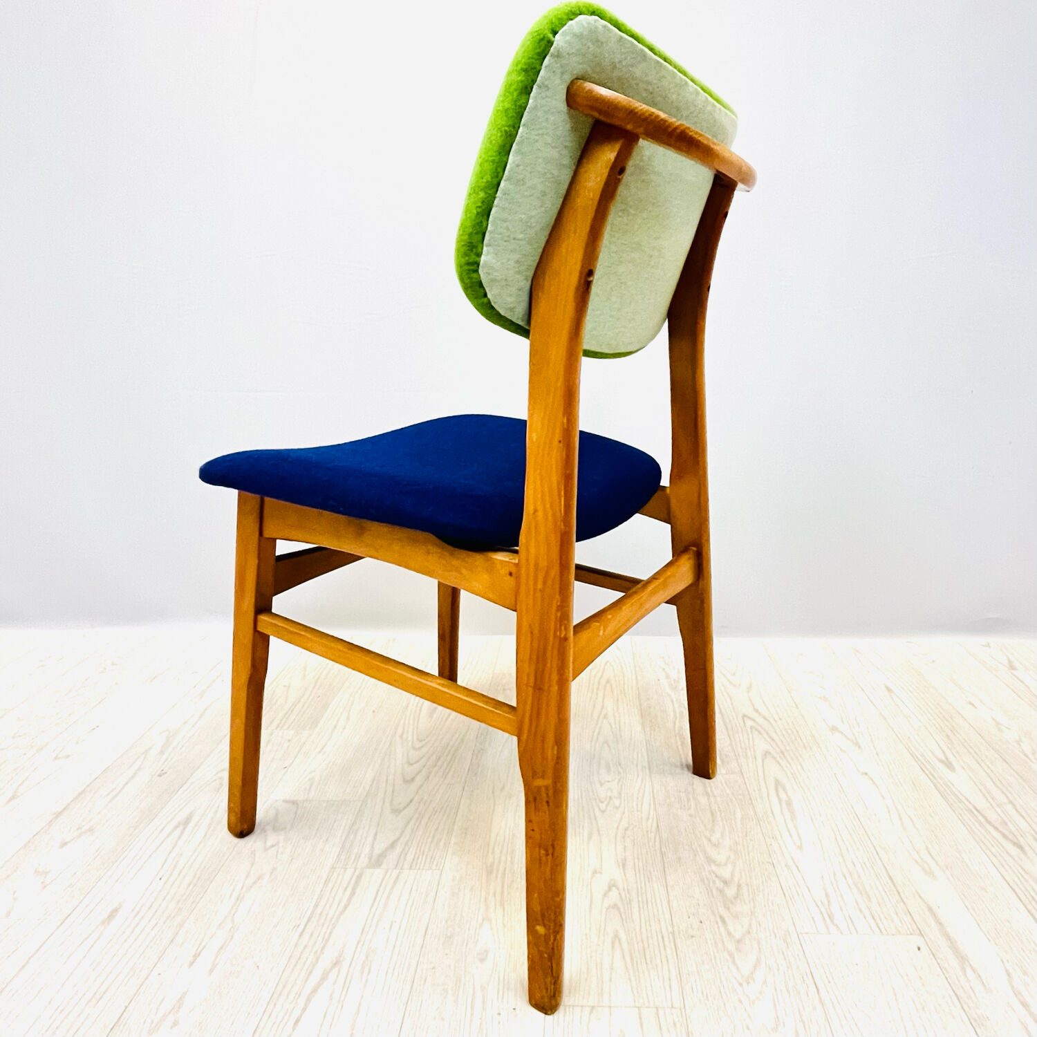 Four middle century chairs