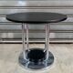 Round coffee table art deco style