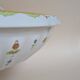 Painted ceramic bathroom set – Vintage floral style