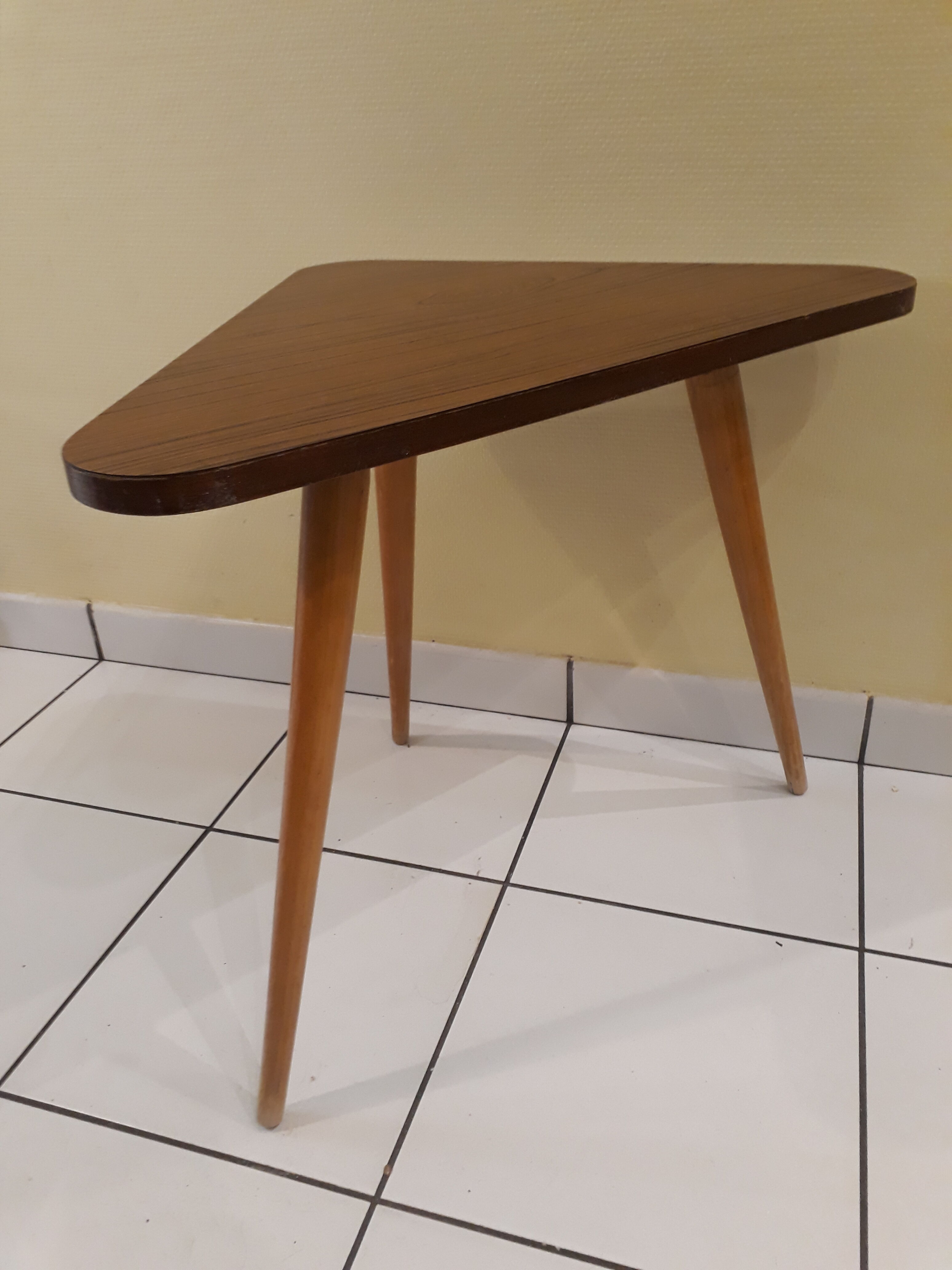 60s tripod coffee table