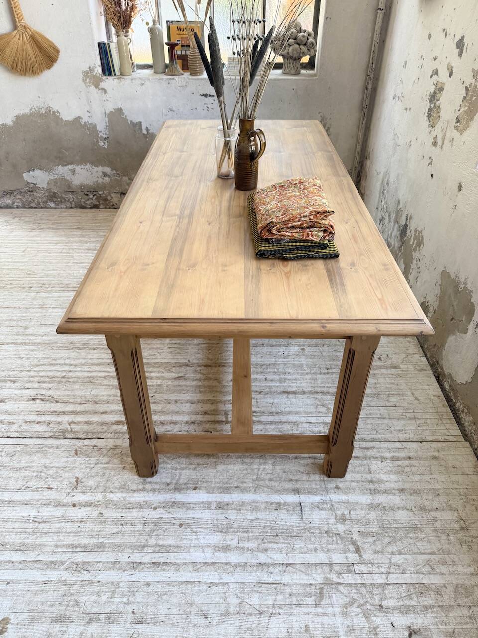 190 cm pine farmhouse table
