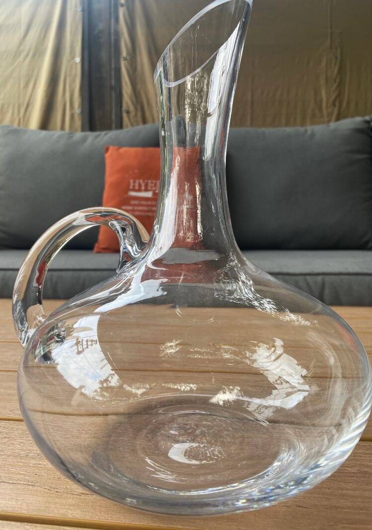 Decanter Wine Aerator Design Blown Crystal Glass