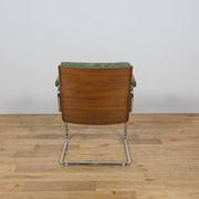 Chrome and Teak Chairs by Gordon Russell, United Kingdom, 1970s, Set of 4