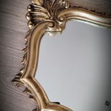 Golden lily mirror 46x27