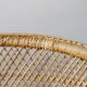Vintage set of wicker peacock chairs and table 60