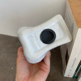 Vintage bookends in the shape of ceramic hands