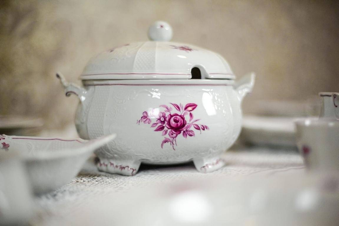 Porcelain Service from Fürstenberg, West Germany, 1960s, Set of 69