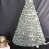 Glass pyramid lamp