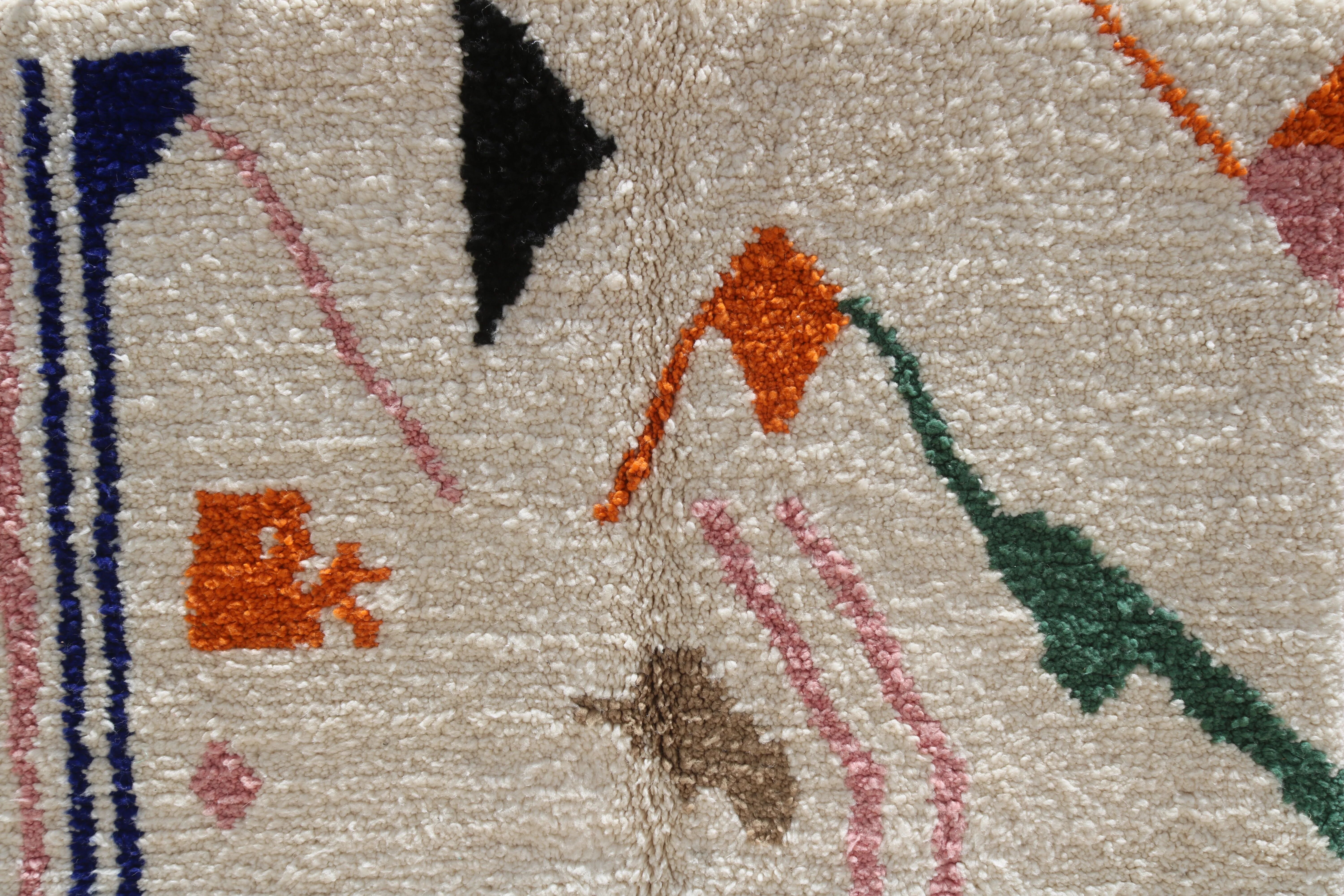 Colourful handmade rug, 250 x 160 cm - AZ842