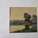 Henri Jacques Delpy (1877-1957) - Trois huiles sur carton dans un même encadrement - Paysages