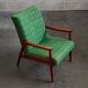 Pair of green armchairs by Jiri Jiroutek for Interier Praha 1960