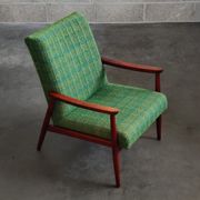 Pair of green armchairs by Jiri Jiroutek for Interier Praha 1960
