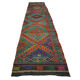 Vintage turkish kilim runner , 340 x 76 cm