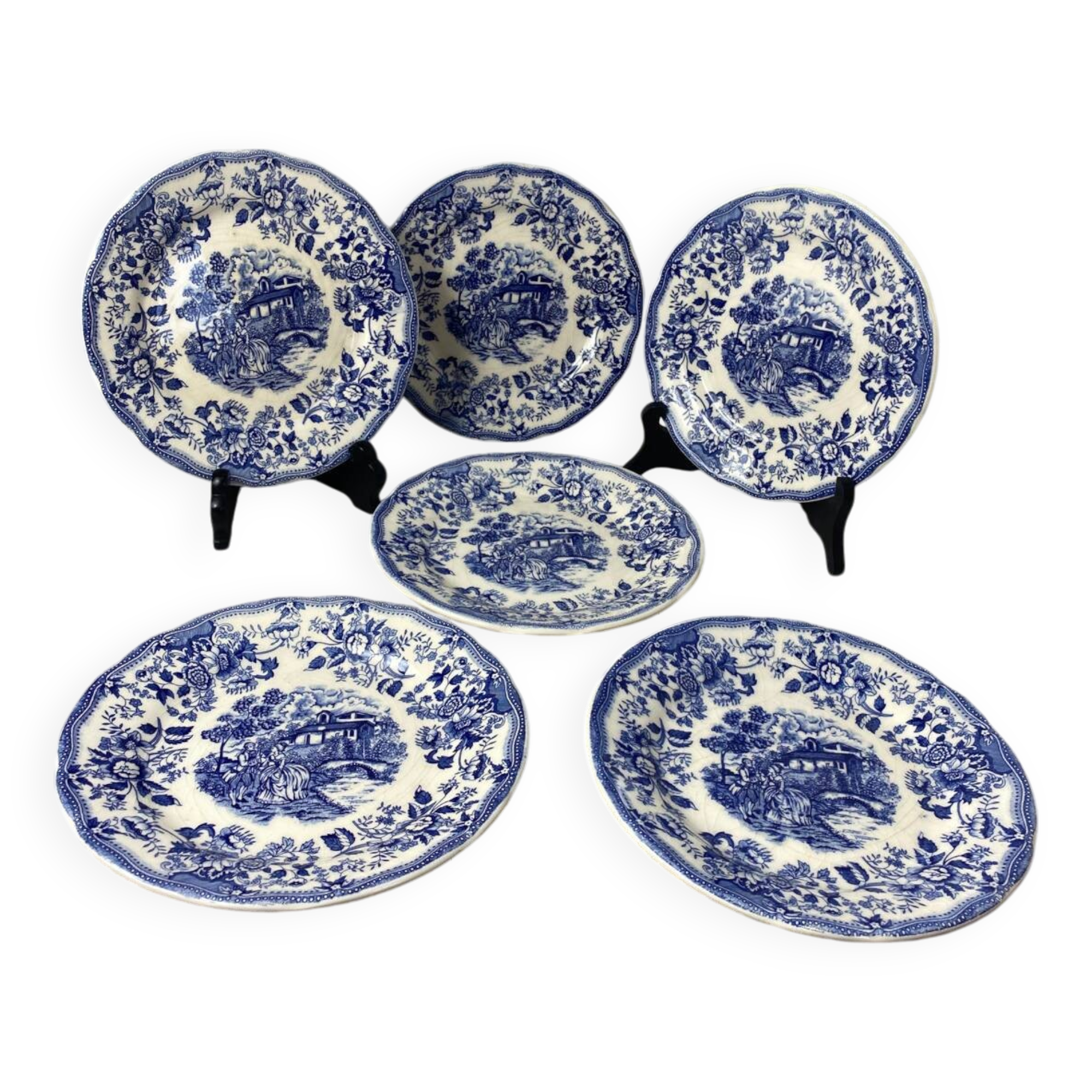 Terre de Fer dessert plates