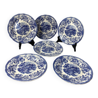 Assiettes à dessert Terre de Fer