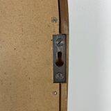 Mirror with wooden frame, ogive shape, 1960s
