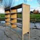 Industrial shelving unit rack shoe cabinet riveted