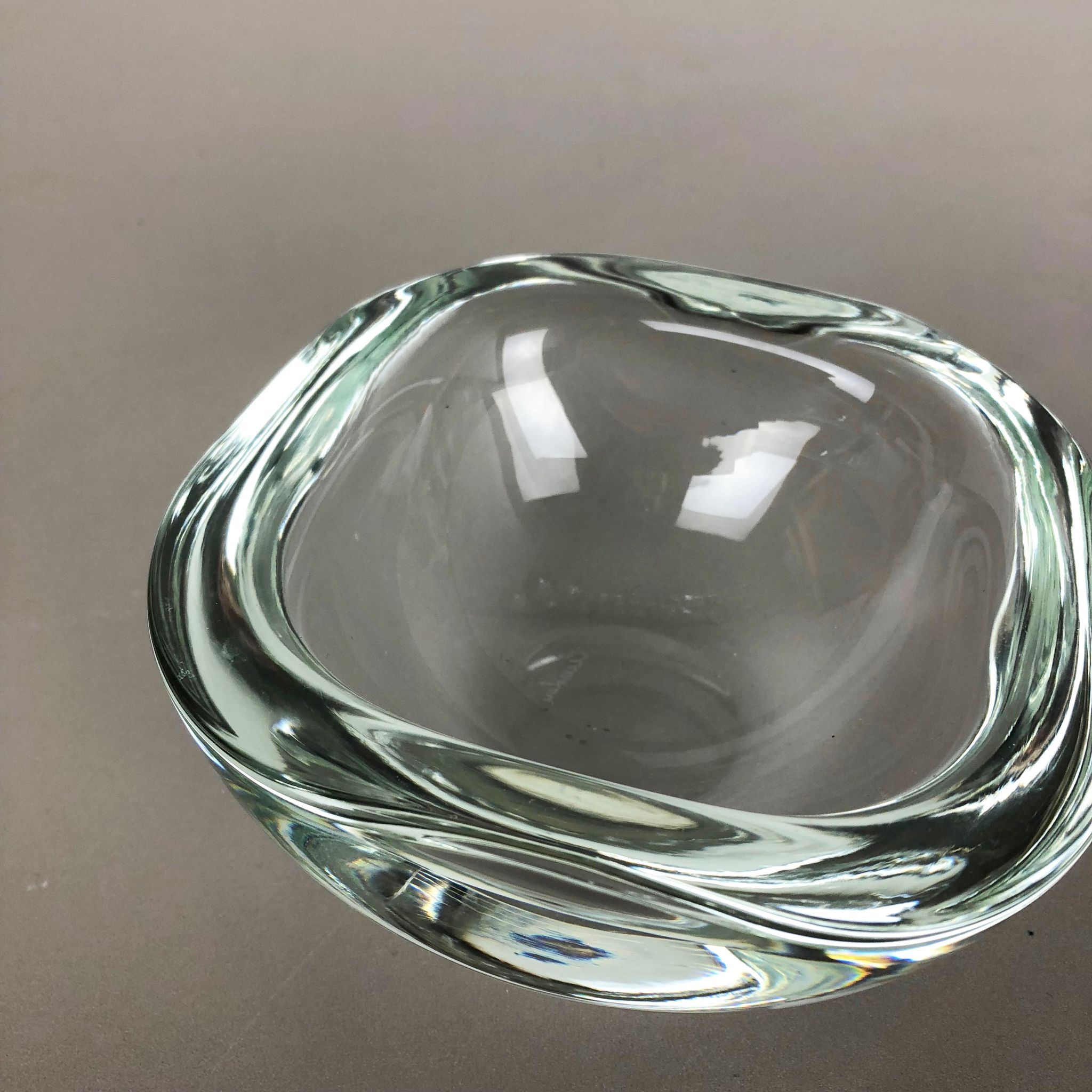 Murano glass shell bowls by Cenedese Italy, 1960