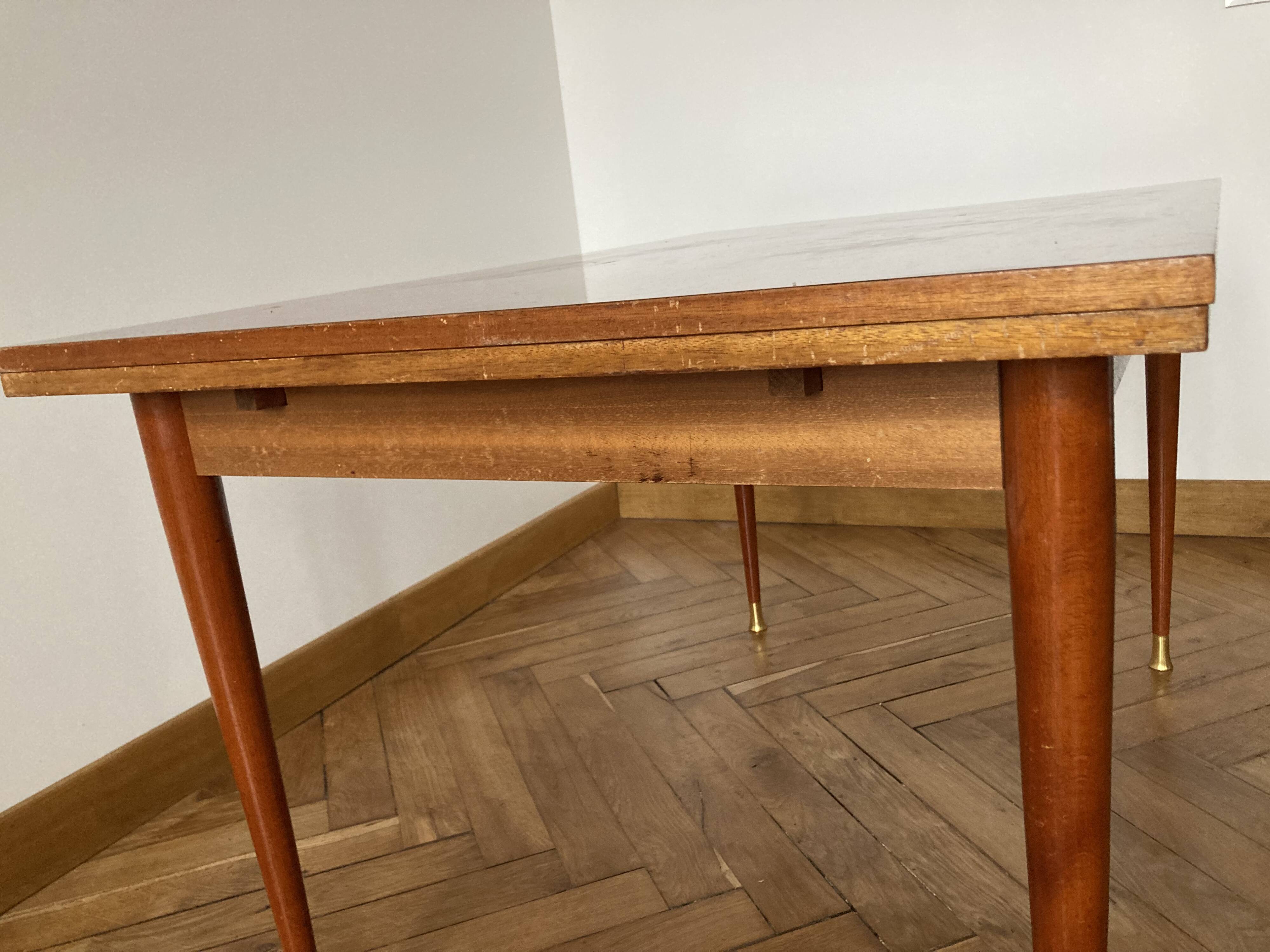 Scandinavian-style rectangular table