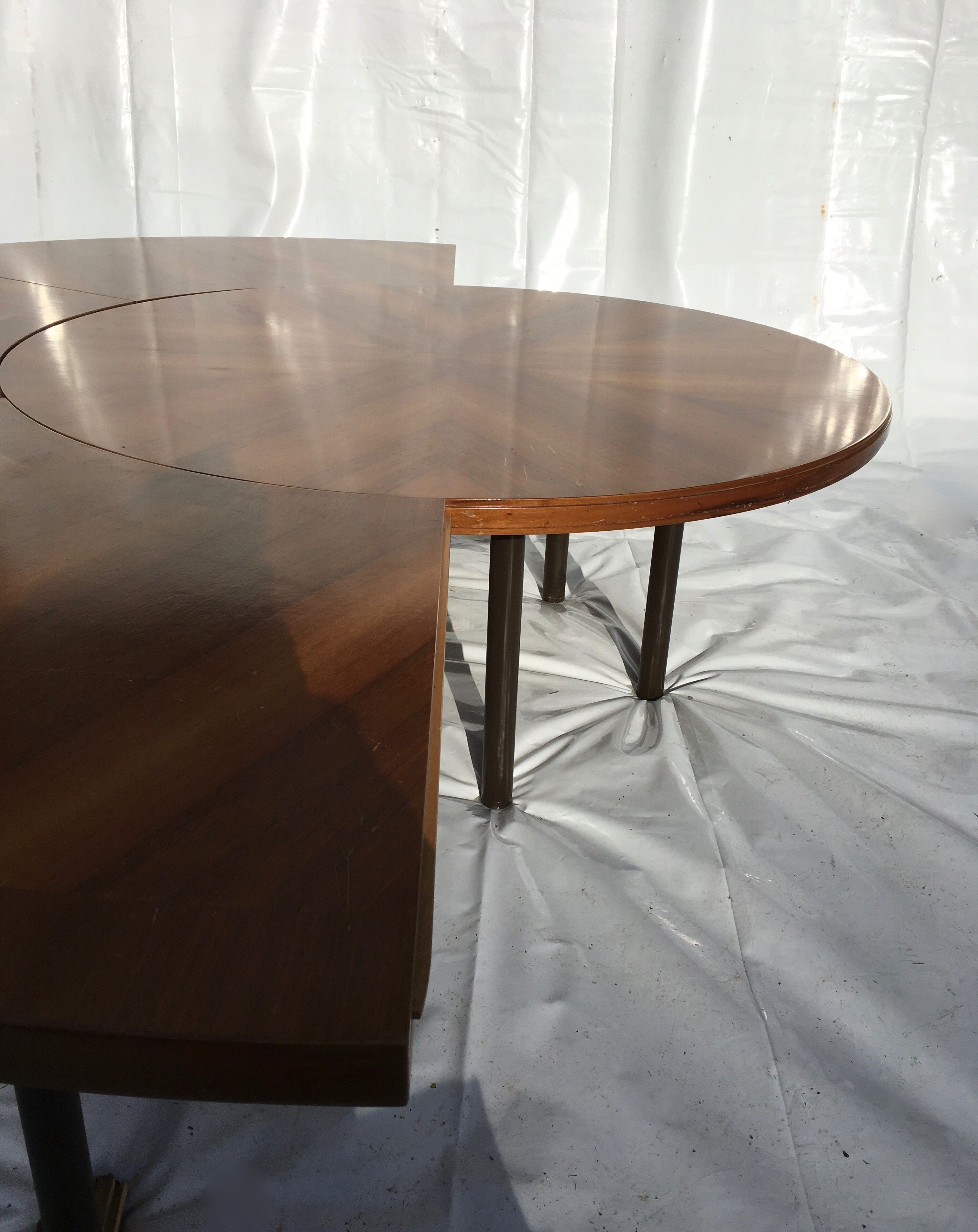 1960 mahogany meeting table
