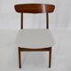 1960s Set of Three Danish Teak Chairs, Restored