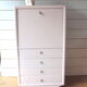 Secrétaire années 60 rose poudré